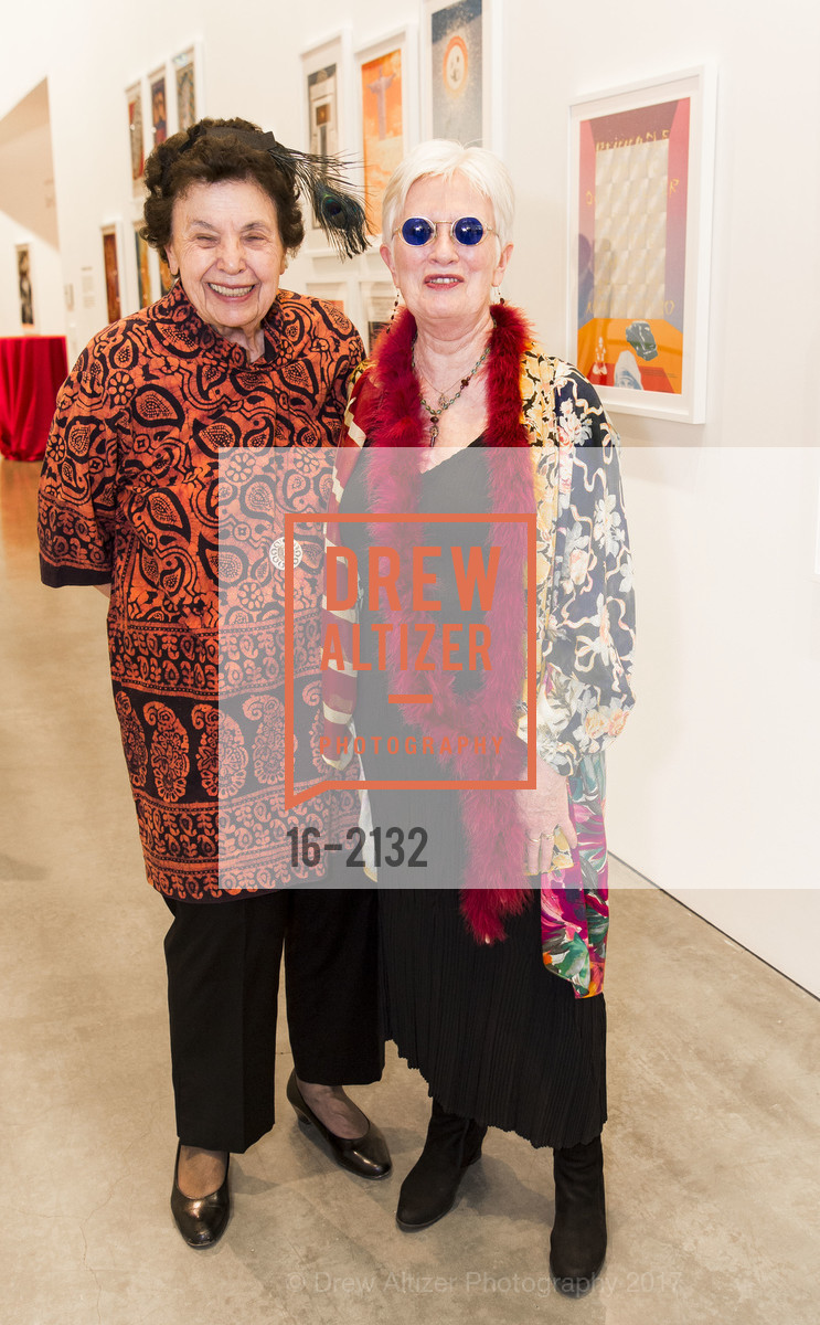 Venus David, Ruth Reynolds, BAMPFA Share the Love Gala 2017, BAMPFA. 2155 Center St, May 2nd, 2017, Photo #16-2132 Venus David, Ruth Reynolds, Photo #16-2132