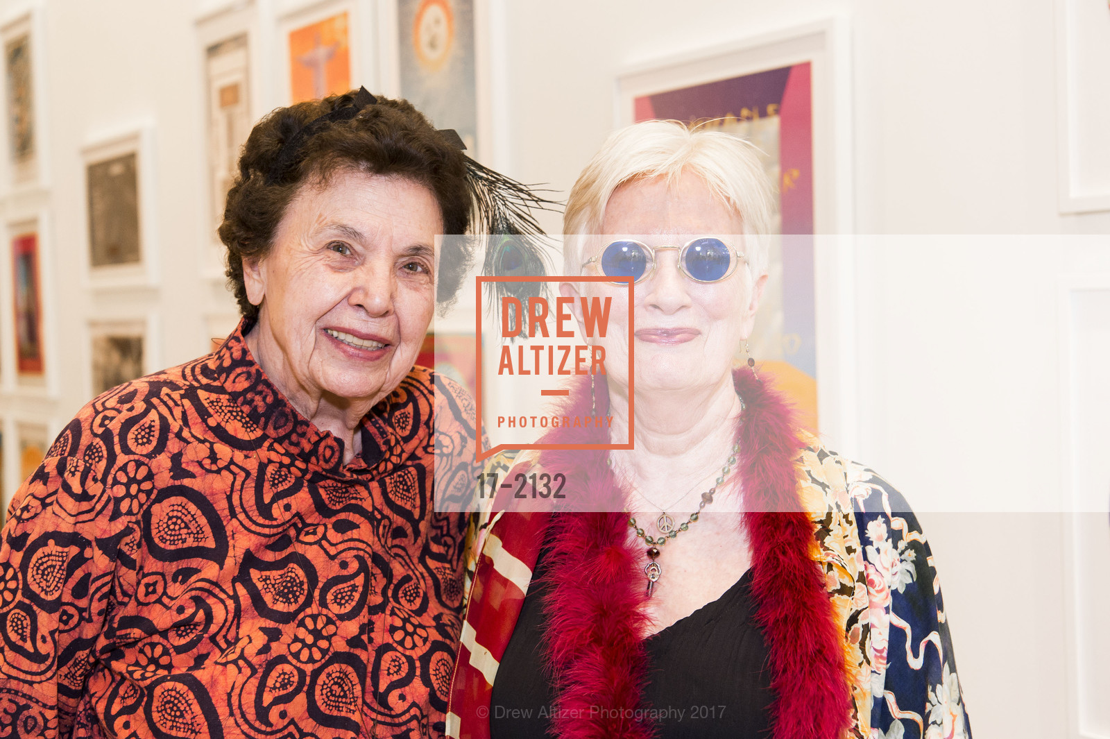 Venus David, Ruth Reynolds, BAMPFA Share the Love Gala 2017, BAMPFA. 2155 Center St, May 2nd, 2017, Photo #17-2132 Venus David, Ruth Reynolds, Photo #17-2132
