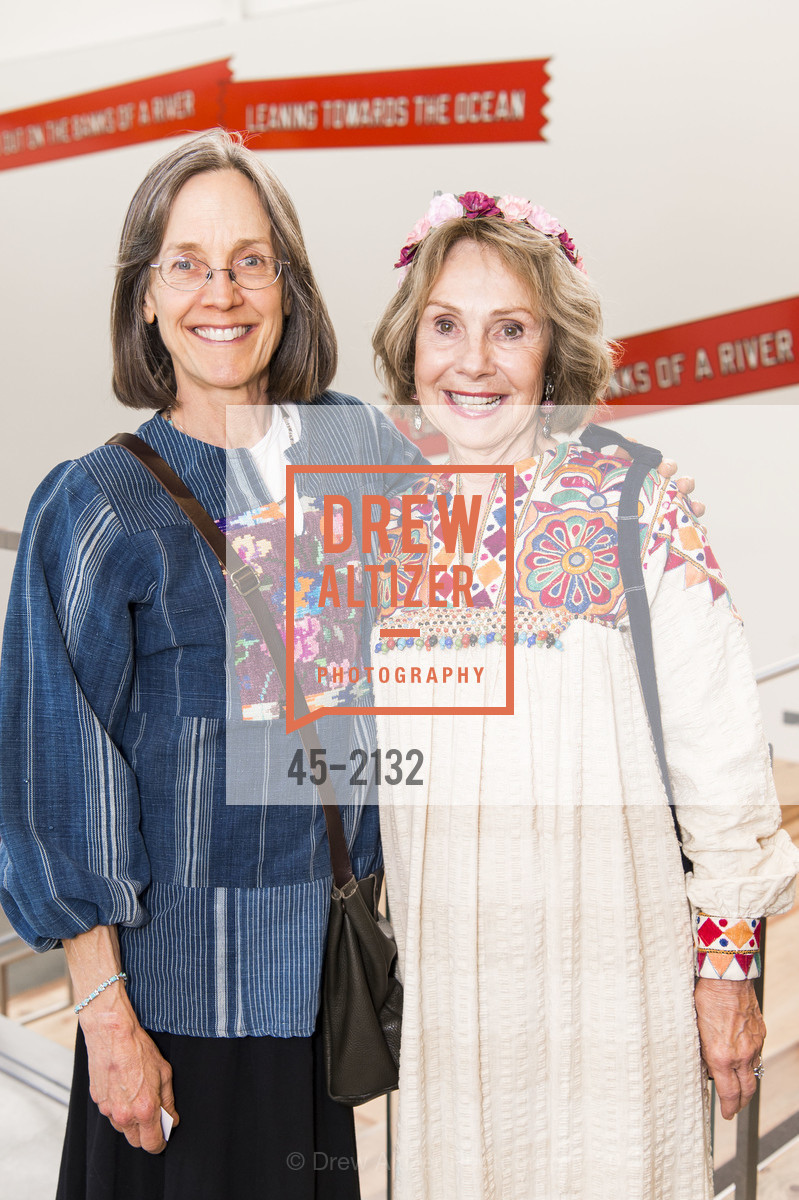 Karen Morris, Joan Roebuck, BAMPFA Share the Love Gala 2017, BAMPFA. 2155 Center St, May 2nd, 2017, Photo #45-2132 Karen Morris, Joan Roebuck, Photo #45-2132