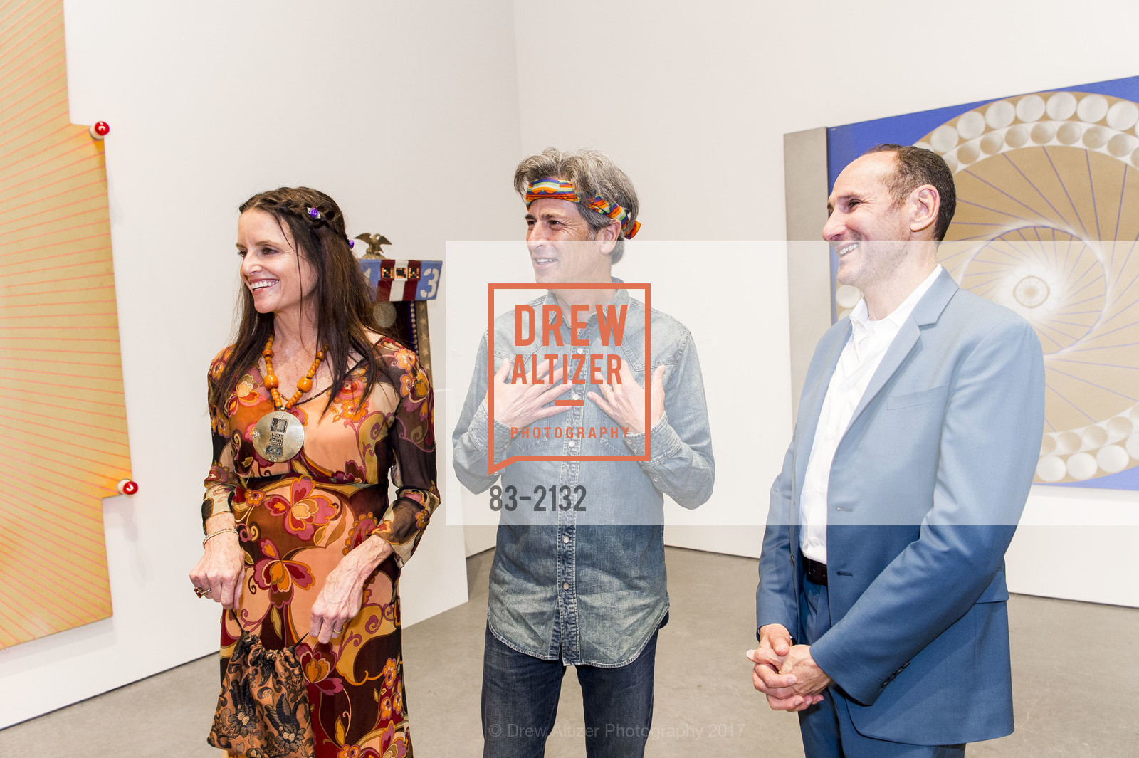 Carla Crane, David Crane, Rich Silverstein, BAMPFA Share the Love Gala 2017, BAMPFA. 2155 Center St, May 2nd, 2017, Photo #83-2132 Carla Crane, David Crane, Rich Silverstein, Photo #83-2132