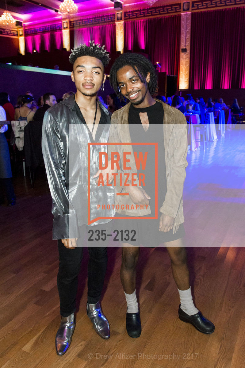 Derrick Duren, Adonis Brooks, BAMPFA Share the Love Gala 2017, BAMPFA. 2155 Center St, May 2nd, 2017, Photo #235-2132 Derrick Duren, Adonis Brooks, Photo #235-2132