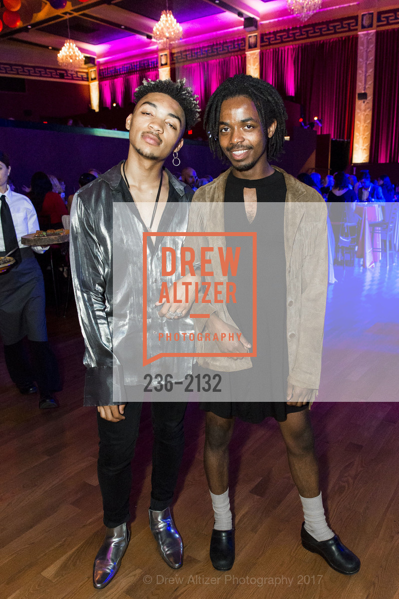 Derrick Duren, Adonis Brooks, BAMPFA Share the Love Gala 2017, BAMPFA. 2155 Center St, May 2nd, 2017, Photo #236-2132 Derrick Duren, Adonis Brooks, Photo #236-2132