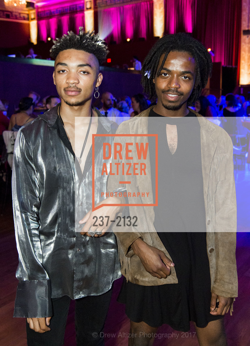 Derrick Duren, Adonis Brooks, BAMPFA Share the Love Gala 2017, BAMPFA. 2155 Center St, May 2nd, 2017, Photo #237-2132 Derrick Duren, Adonis Brooks, Photo #237-2132