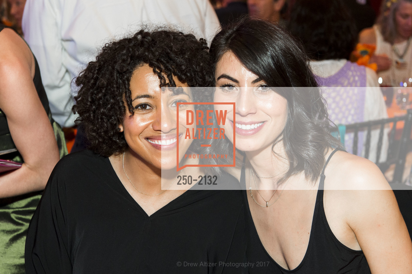 Erica Deeman, Jennelle Estrada, BAMPFA Share the Love Gala 2017, BAMPFA. 2155 Center St, May 2nd, 2017, Photo #250-2132 Erica Deeman, Jennelle Estrada, Photo #250-2132