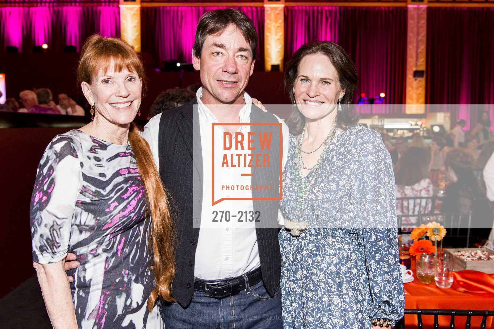 Helen Spalding, Paul Wattis, Randi Fisher, BAMPFA Share the Love Gala 2017, BAMPFA. 2155 Center St, May 2nd, 2017, Photo #270-2132 Helen Spalding, Paul Wattis, Randi Fisher, Photo #270-2132