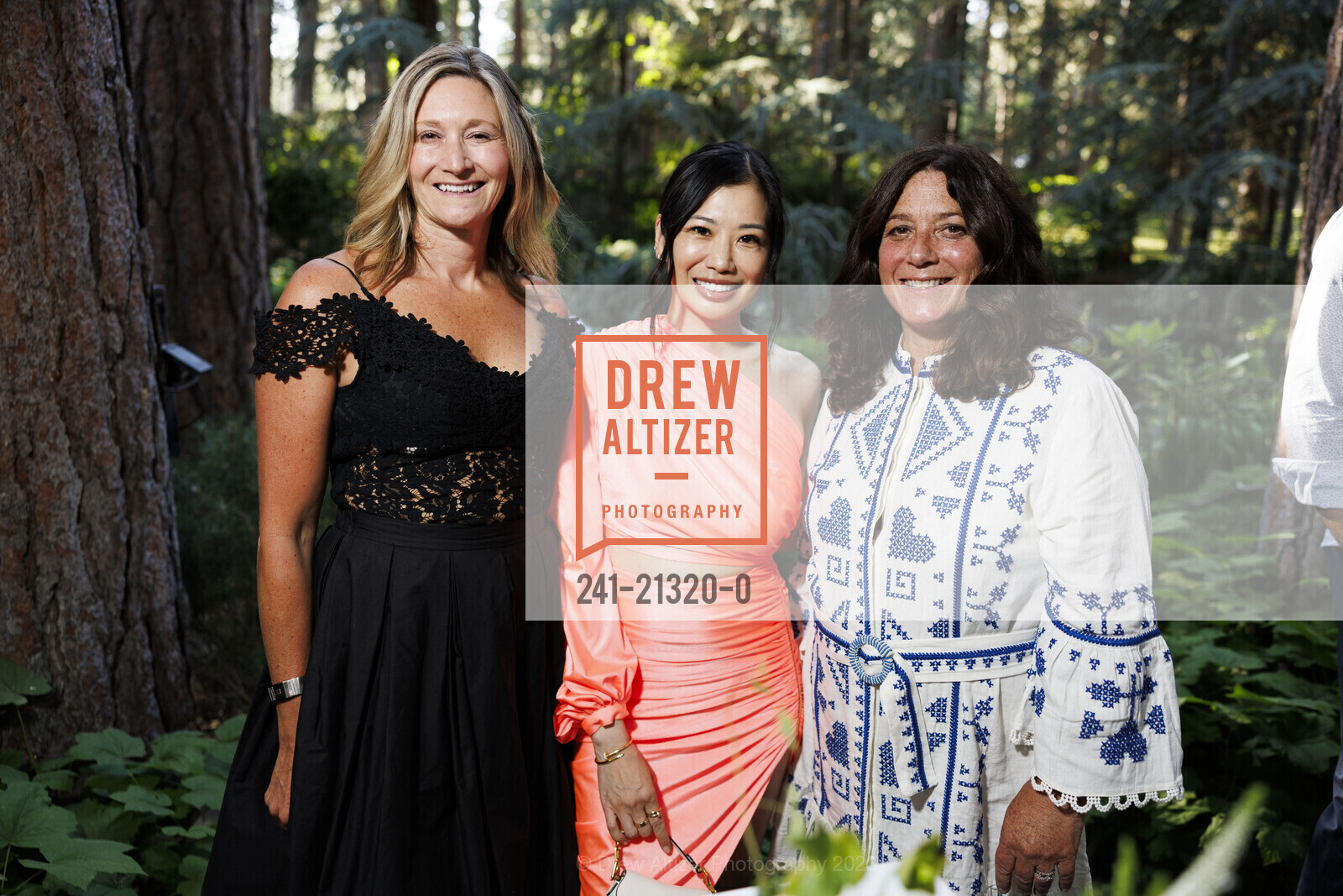 Darcie Collins, Betty Yu, Kristin Keane, League to Save Lake Tahoe Cocktail, Schumacher Family Home @ 1047 Lakeshore Blvd, Incline Village, NV 89451 US. Schumacher Family Home @ 1047 Lakeshore Blvd, Incline Village, NV 89451 US, August 4th, 2023, Photo #241-21320-0 Darcie Collins, Betty Yu, Kristin Keane, Photo #241-21320-0