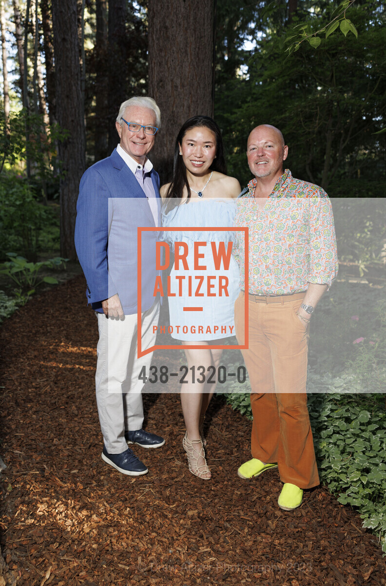 Sandy Miller, Ella Qing Hou, David Nash, League to Save Lake Tahoe Cocktail, Schumacher Family Home @ 1047 Lakeshore Blvd, Incline Village, NV 89451 US. Schumacher Family Home @ 1047 Lakeshore Blvd, Incline Village, NV 89451 US, August 4th, 2023, Photo #438-21320-0 Sandy Miller, Ella Qing Hou, David Nash, Photo #438-21320-0
