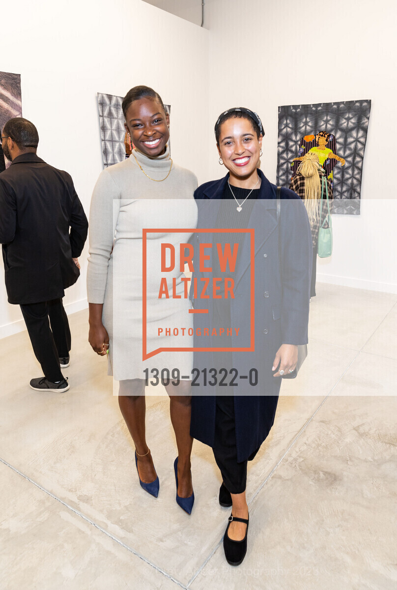 Dayonna Tucker, Maya Berry, I AM EVERYDAY PEOPLE" Adana Tillman at Jonathan Carver Moore, Jonathan Carver Moore @ 966 Market St, SF, CA 94102 US. Jonathan Carver Moore @ 966 Market St, SF, CA 94102 US, August 10th, 2023, Photo #1309-21322-0 Dayonna Tucker, Maya Berry, Photo #1309-21322-0