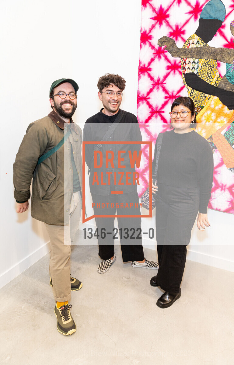 Alejandro Stein, Anthony Graham, Adriana Barcenas, I AM EVERYDAY PEOPLE" Adana Tillman at Jonathan Carver Moore, Jonathan Carver Moore @ 966 Market St, SF, CA 94102 US. Jonathan Carver Moore @ 966 Market St, SF, CA 94102 US, August 10th, 2023, Photo #1346-21322-0 Alejandro Stein, Anthony Graham, Adriana Barcenas, Photo #1346-21322-0