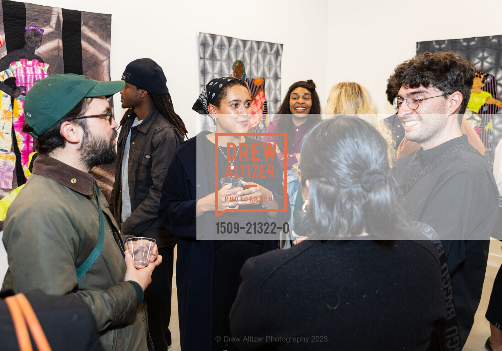 Alejandro Stein, Maya Berry, Anthony Graham, I AM EVERYDAY PEOPLE" Adana Tillman at Jonathan Carver Moore, Jonathan Carver Moore @ 966 Market St, SF, CA 94102 US. Jonathan Carver Moore @ 966 Market St, SF, CA 94102 US, August 10th, 2023, Photo #1509-21322-0 Alejandro Stein, Maya Berry, Anthony Graham, Photo #1509-21322-0