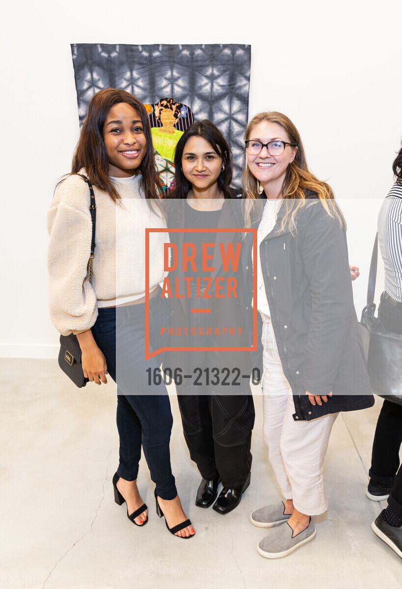 Chioma Chukwumah, Juliana Gerdts, Kristina Jraber, I AM EVERYDAY PEOPLE" Adana Tillman at Jonathan Carver Moore, Jonathan Carver Moore @ 966 Market St, SF, CA 94102 US. Jonathan Carver Moore @ 966 Market St, SF, CA 94102 US, August 10th, 2023, Photo #1606-21322-0 Chioma Chukwumah, Juliana Gerdts, Kristina Jraber, Photo #1606-21322-0