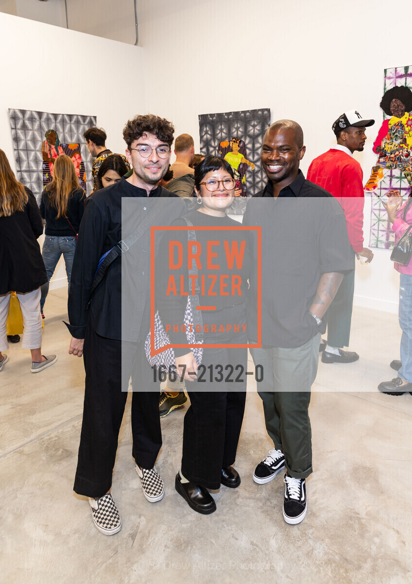 Anthony Graham, Adriana Barcenas, Joanthan Carver Moore, I AM EVERYDAY PEOPLE" Adana Tillman at Jonathan Carver Moore, Jonathan Carver Moore @ 966 Market St, SF, CA 94102 US. Jonathan Carver Moore @ 966 Market St, SF, CA 94102 US, August 10th, 2023, Photo #1667-21322-0 Anthony Graham, Adriana Barcenas, Joanthan Carver Moore, Photo #1667-21322-0