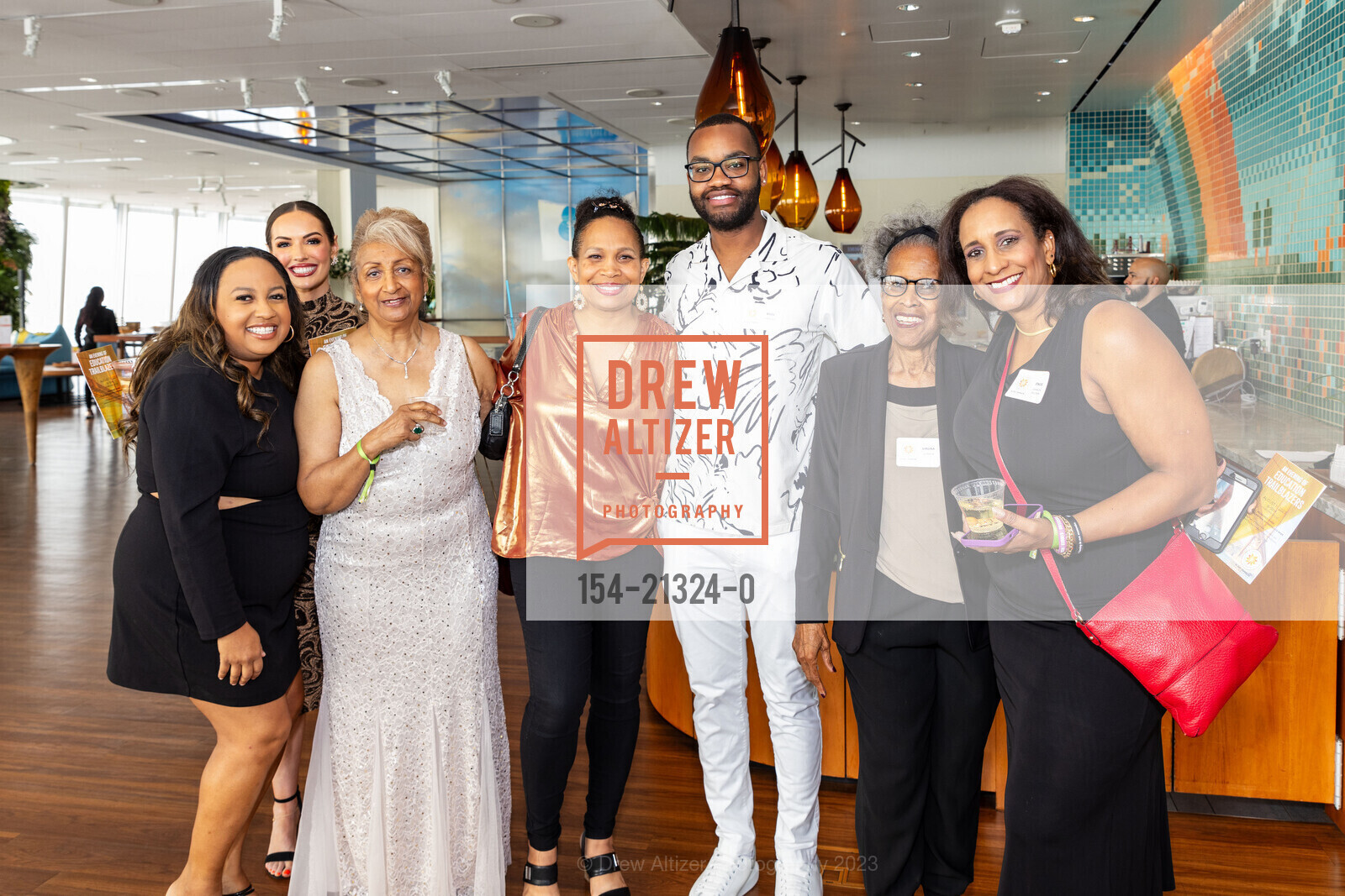 Taylor Kimber, Whitley Sandretto, Erma Johnson, Carla Nelson, Miles Lawrence, Virgina Johnson, Stacee Johnson-Willams, Photo #154-21324-0