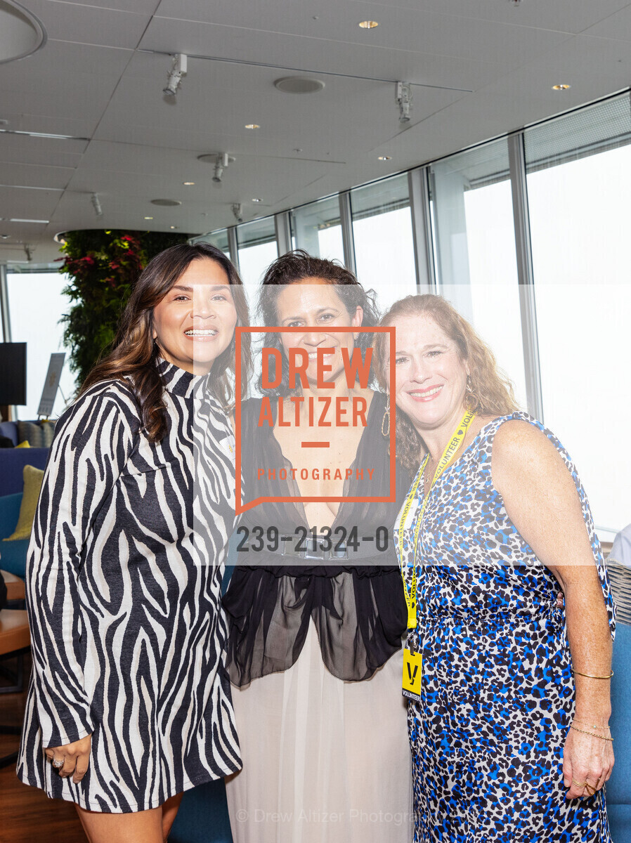 Christina Fernandez-Sanchez, Loruama Beltran, Stephanie Mandell, Education Trailblazers 2023 with the W. Ray Johnson Foundation, Salesforce Tower @ 415 Mission St, SF, CA 94105 US. Salesforce Tower @ 415 Mission St, SF, CA 94105 US, August 11th, 2023, Photo #239-21324-0 Christina Fernandez-Sanchez, Loruama Beltran, Stephanie Mandell, Photo #239-21324-0