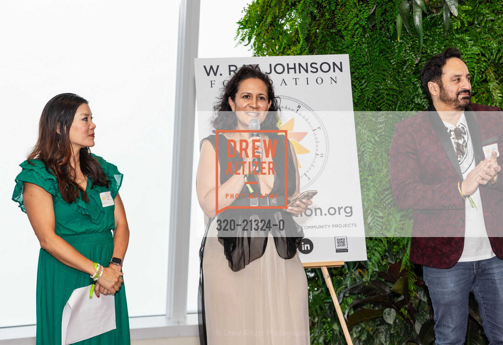 Lisa Carnazzo, Loruama Beltran, Inderpal Rana, Education Trailblazers 2023 with the W. Ray Johnson Foundation, Salesforce Tower @ 415 Mission St, SF, CA 94105 US. Salesforce Tower @ 415 Mission St, SF, CA 94105 US, August 11th, 2023, Photo #320-21324-0 Lisa Carnazzo, Loruama Beltran, Inderpal Rana, Photo #320-21324-0