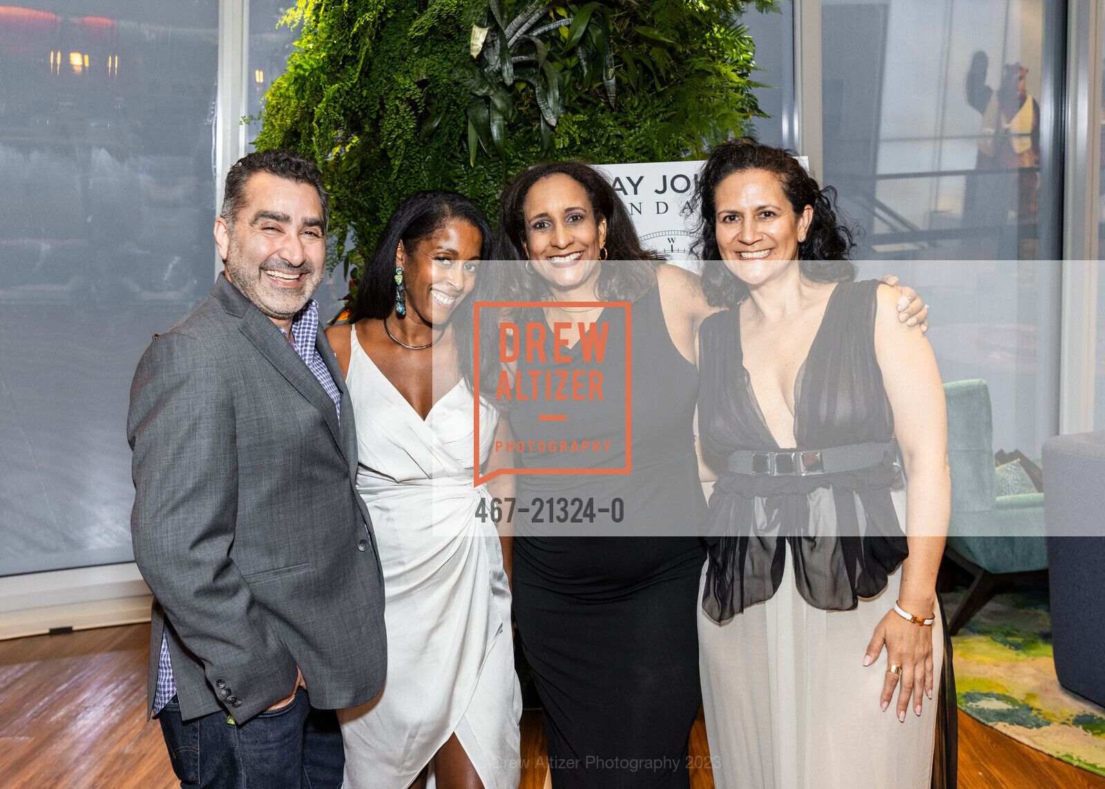 Jon Ojinaga, Latondra Goode, Stacee Johnson-Willams, Loruama Beltran, Education Trailblazers 2023 with the W. Ray Johnson Foundation, Salesforce Tower @ 415 Mission St, SF, CA 94105 US. Salesforce Tower @ 415 Mission St, SF, CA 94105 US, August 11th, 2023, Photo #467-21324-0 Jon Ojinaga, Latondra Goode, Stacee Johnson-Willams, Loruama Beltran, Photo #467-21324-0