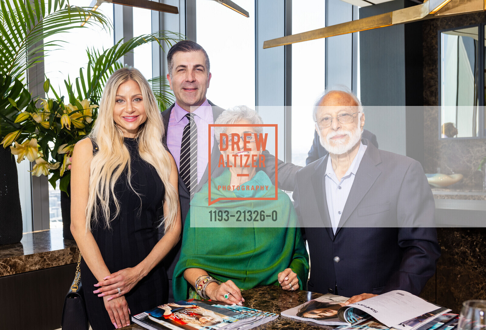 Monica Pokorny, Joseph Sabeh, Joujou Chawla, Piri Chawla, Photo #1193-21326-0