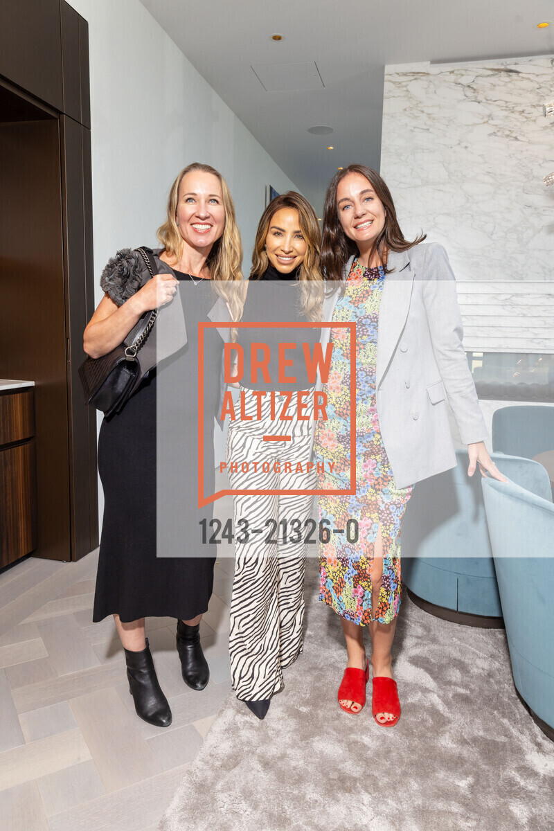 Ruth Krishnan, Yesenia Rogers, Lauren Neuschel, 181 Fremont Celebrates the Leading 100, 181 Fremont @ 181 Fremont St, SF, CA 94105 US. 181 Fremont @ 181 Fremont St, SF, CA 94105 US, August 17th, 2023, Photo #1243-21326-0 Ruth Krishnan, Yesenia Rogers, Lauren Neuschel, Photo #1243-21326-0