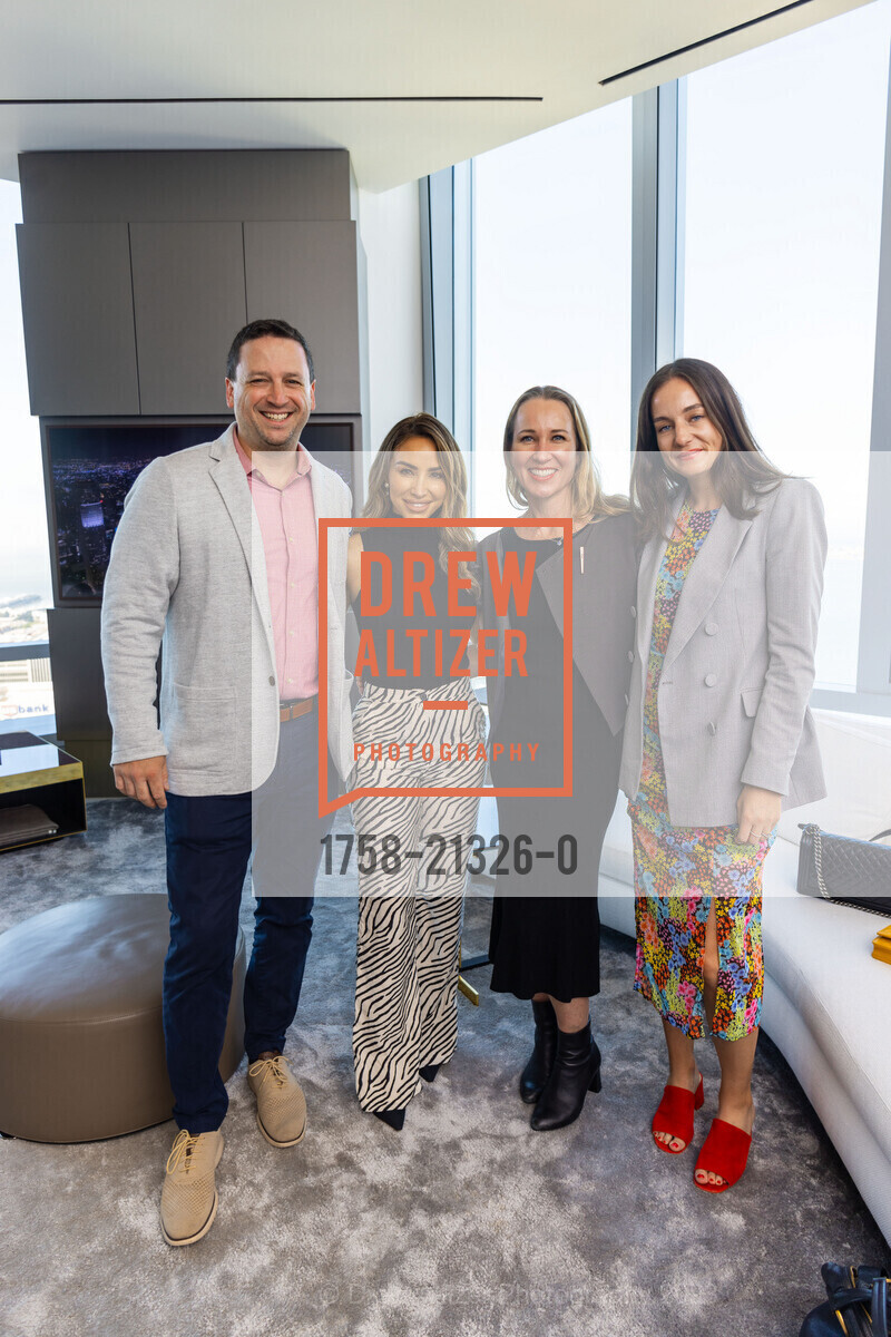 Aaron Bellings, Yesenia Rogers, Ruth Krishnan, Lauren Neuschel, 181 Fremont Celebrates the Leading 100, 181 Fremont @ 181 Fremont St, SF, CA 94105 US. 181 Fremont @ 181 Fremont St, SF, CA 94105 US, August 17th, 2023, Photo #1758-21326-0 Aaron Bellings, Yesenia Rogers, Ruth Krishnan, Lauren Neuschel, Photo #1758-21326-0