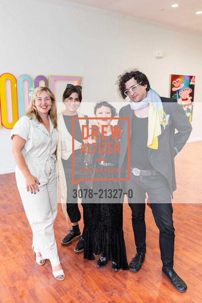 Mia Lu, Andrew Berardini, Jessica Silverman Gallery's 15th Anniversary, Jessica Silverman @ 615 Grant Ave, SF, CA 94108 US. Jessica Silverman @ 615 Grant Ave, SF, CA 94108 US, August 18th, 2023, Photo #3078-21327-0 Mia Lu, Andrew Berardini, Photo #3078-21327-0