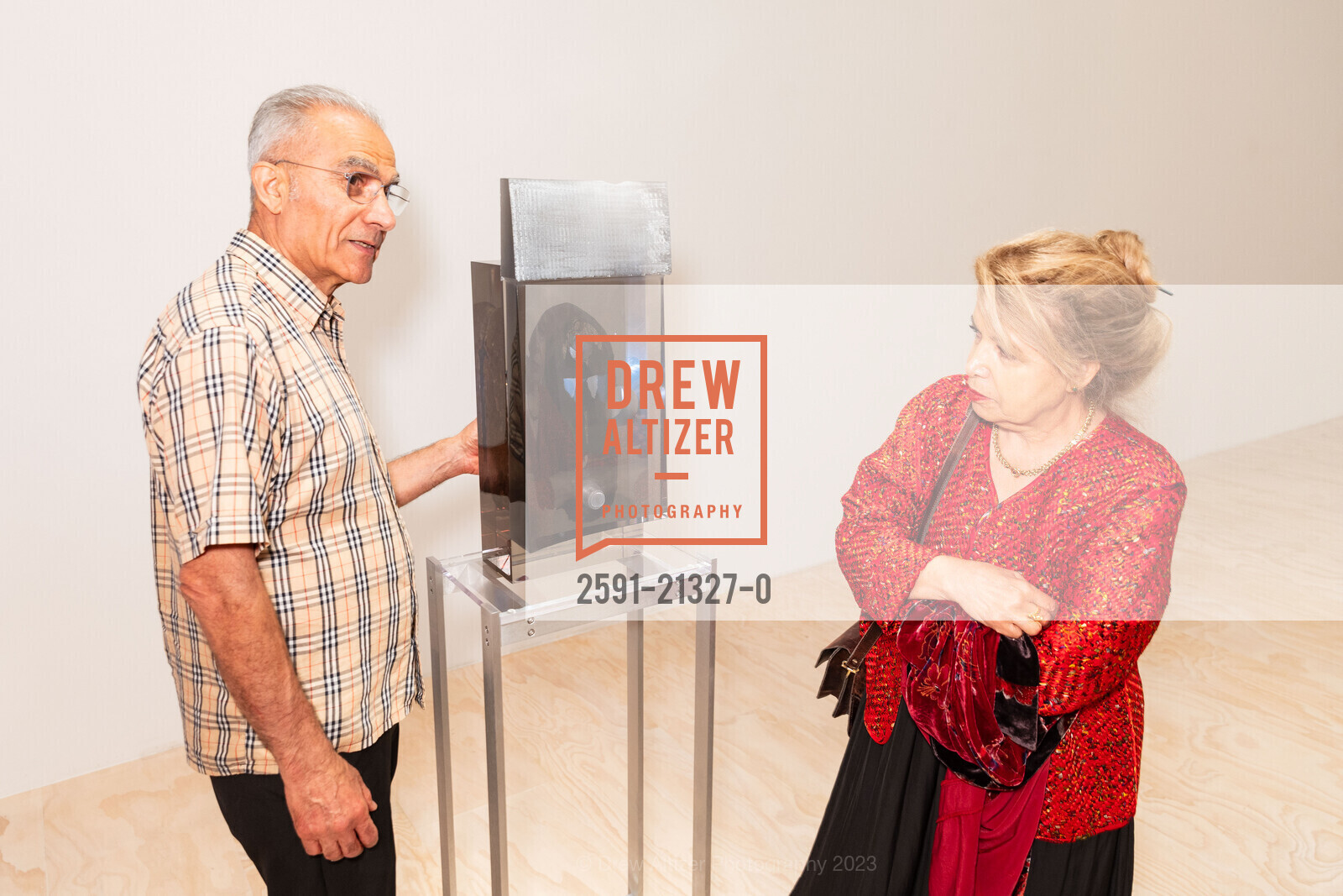 Reza Vand, Sima Shabestari, Jessica Silverman Gallery's 15th Anniversary, Jessica Silverman @ 615 Grant Ave, SF, CA 94108 US. Jessica Silverman @ 615 Grant Ave, SF, CA 94108 US, August 18th, 2023, Photo #2591-21327-0 Reza Vand, Sima Shabestari, Photo #2591-21327-0