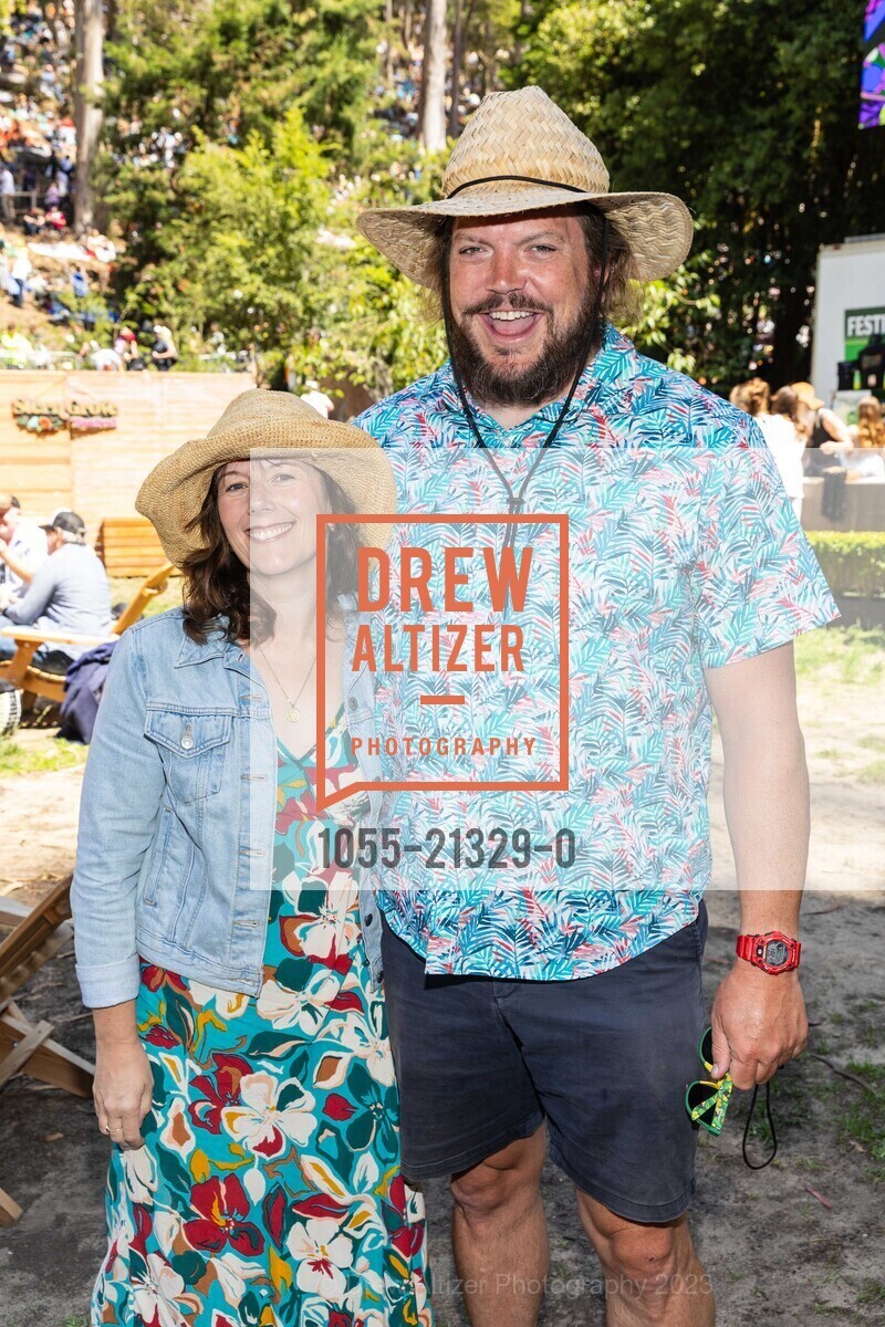 Emily Kalanithi, Patrick Linehan, Stern Grove Festival's Big Picnic 2023, Sigmund Stern Recreation Grove @ Stern Grove Festival, SF, CA 94132 US. Sigmund Stern Recreation Grove @ Stern Grove Festival, SF, CA 94132 US, August 20th, 2023, Photo #1055-21329-0 Emily Kalanithi, Patrick Linehan, Photo #1055-21329-0