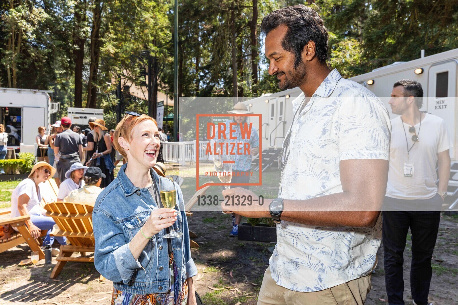 Nicole Merritt, Nishanth Chari, Stern Grove Festival's Big Picnic 2023, Sigmund Stern Recreation Grove @ Stern Grove Festival, SF, CA 94132 US. Sigmund Stern Recreation Grove @ Stern Grove Festival, SF, CA 94132 US, August 20th, 2023, Photo #1338-21329-0 Nicole Merritt, Nishanth Chari, Photo #1338-21329-0