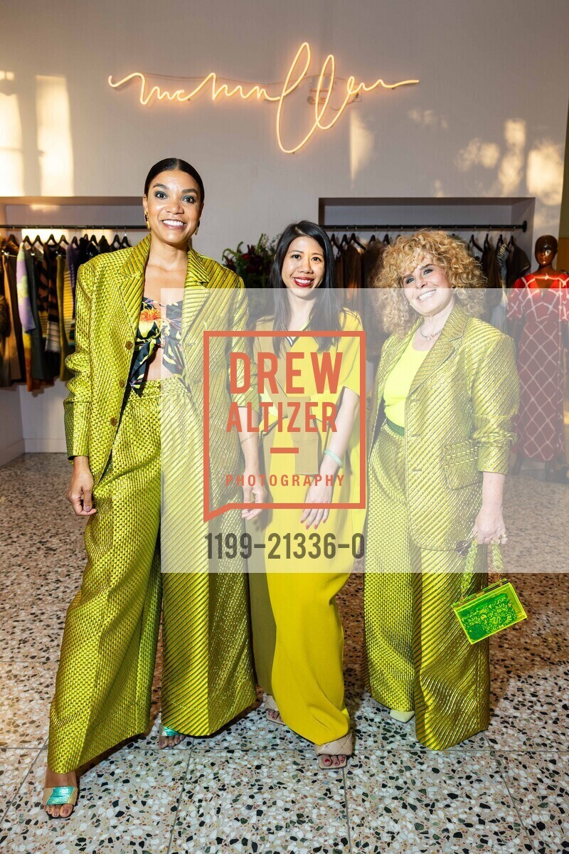 Sherri McMullen, Marie Nguyen, Gail Shifman, McMullen Fall Presentation, McMullen @ 2257 Broadway, Oakland, CA 94612 US. McMullen @ 2257 Broadway, Oakland, CA 94612 US, August 24th, 2023, Photo #1199-21336-0 Sherri McMullen, Marie Nguyen, Gail Shifman, Photo #1199-21336-0