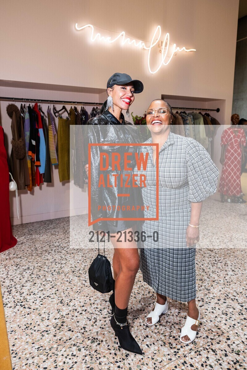 Nyanda Lightheart, Tanya Holland, McMullen Fall Presentation, McMullen @ 2257 Broadway, Oakland, CA 94612 US. McMullen @ 2257 Broadway, Oakland, CA 94612 US, August 24th, 2023, Photo #2121-21336-0 Nyanda Lightheart, Tanya Holland, Photo #2121-21336-0