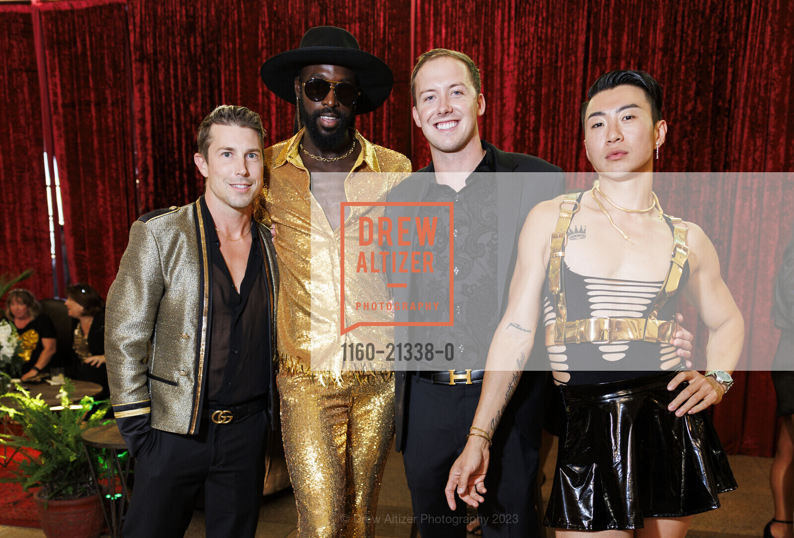 Jonathan Anderson, Israel Isaac, Colton Stone, Daniel Liu, Vanderpump Rules Season Finale taping st Gold Bar Whiskey X Kyle Chan Launch Party, Treasure Island. 1 Palm Drive, September 1st, 2023, Photo #1160-21338-0 Jonathan Anderson, Israel Isaac, Colton Stone, Daniel Liu, Photo #1160-21338-0