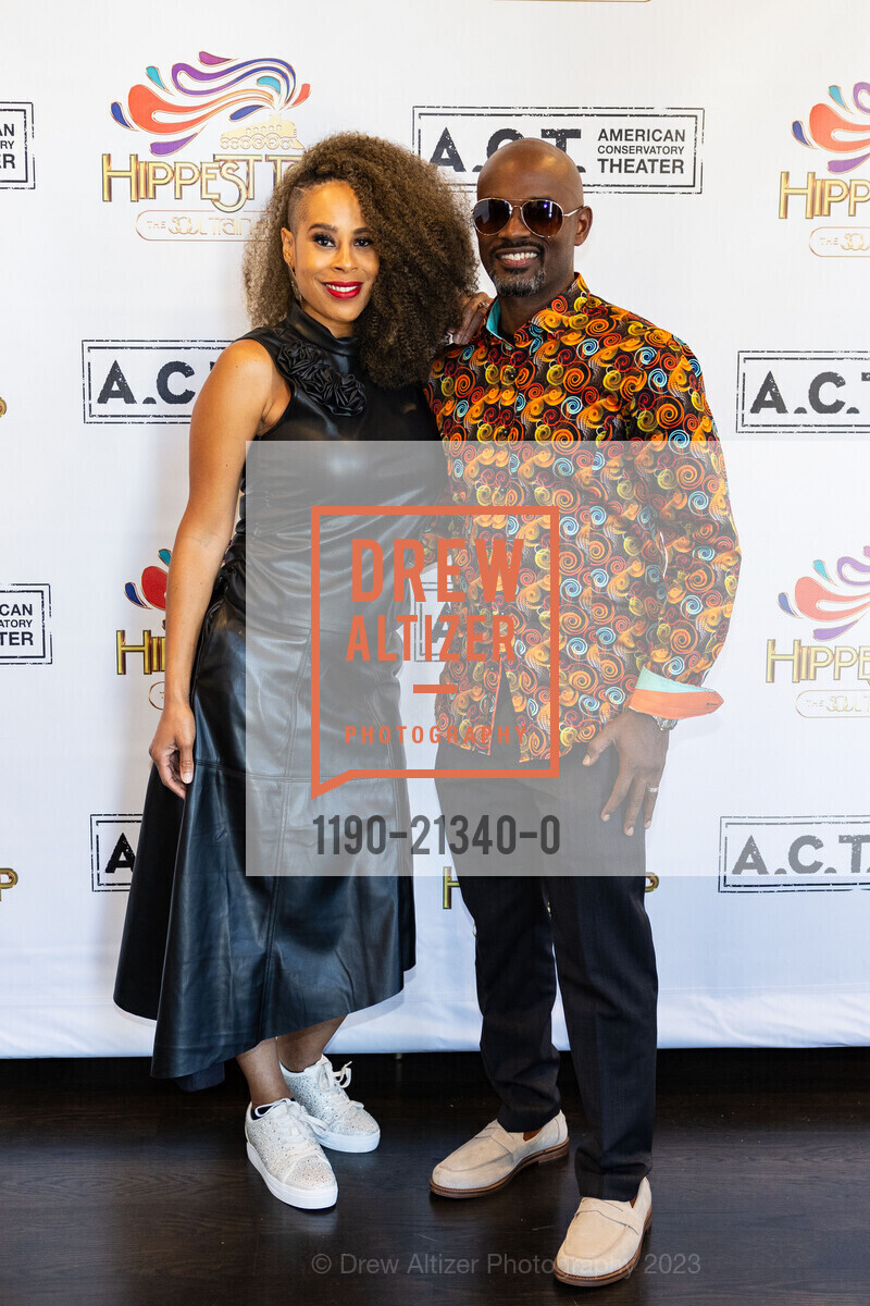 Dominique Morisseau, Jimmy Keys, American Conservatory Theater’s World Premiere Production of Hippest Trip – The Soul Train Musical, The Westin St. Francis San Francisco on Union Square @ 335 Powell St, SF, CA 94102 US. The Westin St. Francis San Francisco on Union Square @ 335 Powell St, SF, CA 94102 US, September 6th, 2023, Photo #1190-21340-0 Dominique Morisseau, Jimmy Keys, Photo #1190-21340-0