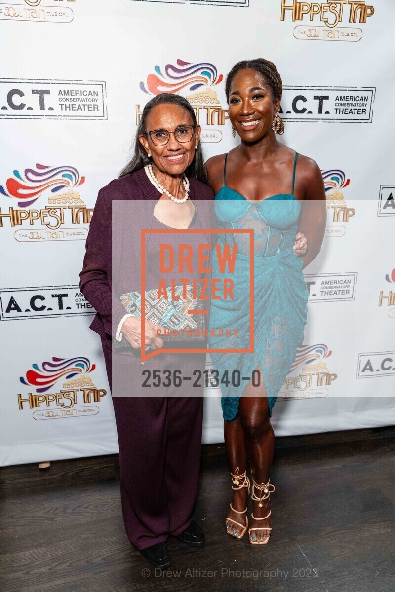 Pam Brown Bryant, Amber Iman, American Conservatory Theater’s World Premiere Production of Hippest Trip – The Soul Train Musical, The Westin St. Francis San Francisco on Union Square @ 335 Powell St, SF, CA 94102 US. The Westin St. Francis San Francisco on Union Square @ 335 Powell St, SF, CA 94102 US, September 6th, 2023, Photo #2536-21340-0 Pam Brown Bryant, Amber Iman, Photo #2536-21340-0