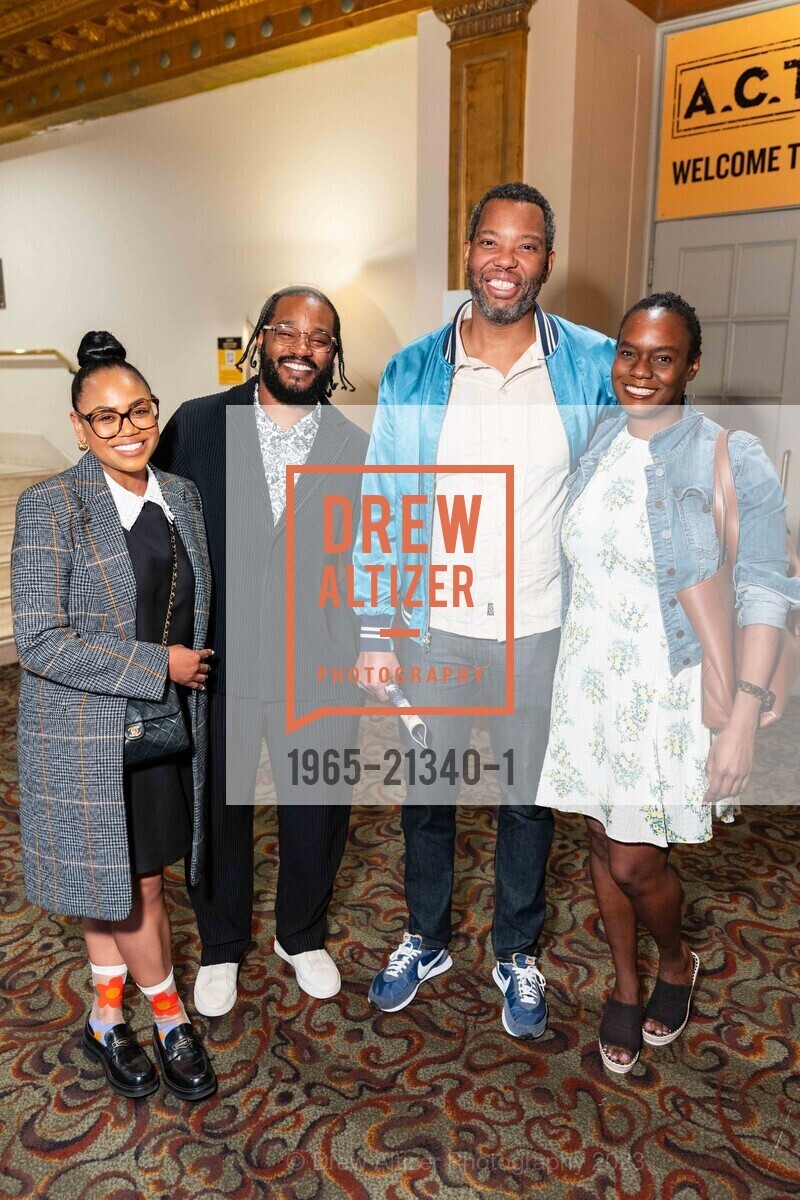Zinzi Evans, Ryan Coogler, Ta-Nehisi Coates, Kenyatta Matthews, American Conservatory Theater’s World Premiere Production of Hippest Trip – The Soul Train Musical, The Westin St. Francis San Francisco on Union Square @ 335 Powell St, SF, CA 94102 US. The Westin St. Francis San Francisco on Union Square @ 335 Powell St, SF, CA 94102 US, September 6th, 2023, Photo #1965-21340-1 Zinzi Evans, Ryan Coogler, Ta-Nehisi Coates, Kenyatta Matthews, Photo #1965-21340-1