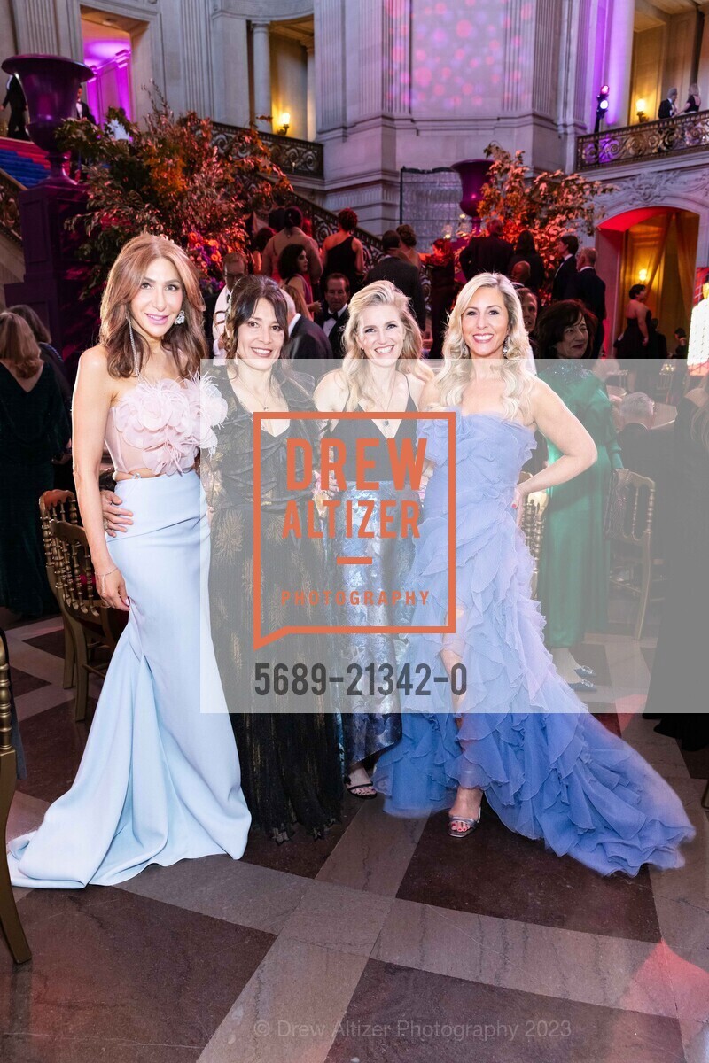 Melissa Boxer Zill, Jennifer Bienaime, Pamela Flanagan, Ginny Ziegler, San Francisco Opera Ball 2023, San Francisco War Memorial & Performing Arts Center @ 401 Van Ness Ave, SF, CA 94102 US. San Francisco War Memorial & Performing Arts Center @ 401 Van Ness Ave, SF, CA 94102 US, September 8th, 2023, Photo #5689-21342-0 Melissa Boxer Zill, Jennifer Bienaime, Pamela Flanagan, Ginny Ziegler, Photo #5689-21342-0