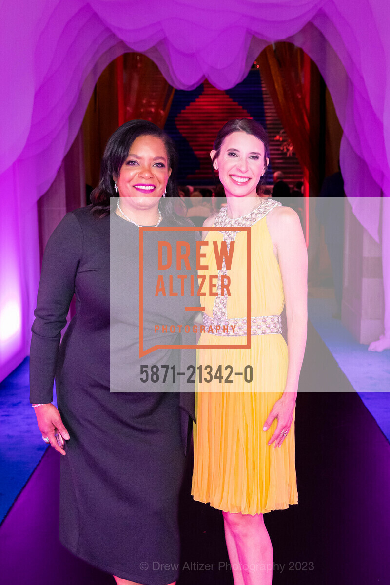 Kristina Omari, Amanda Keith, San Francisco Opera Ball 2023, San Francisco War Memorial & Performing Arts Center @ 401 Van Ness Ave, SF, CA 94102 US. San Francisco War Memorial & Performing Arts Center @ 401 Van Ness Ave, SF, CA 94102 US, September 8th, 2023, Photo #5871-21342-0 Kristina Omari, Amanda Keith, Photo #5871-21342-0