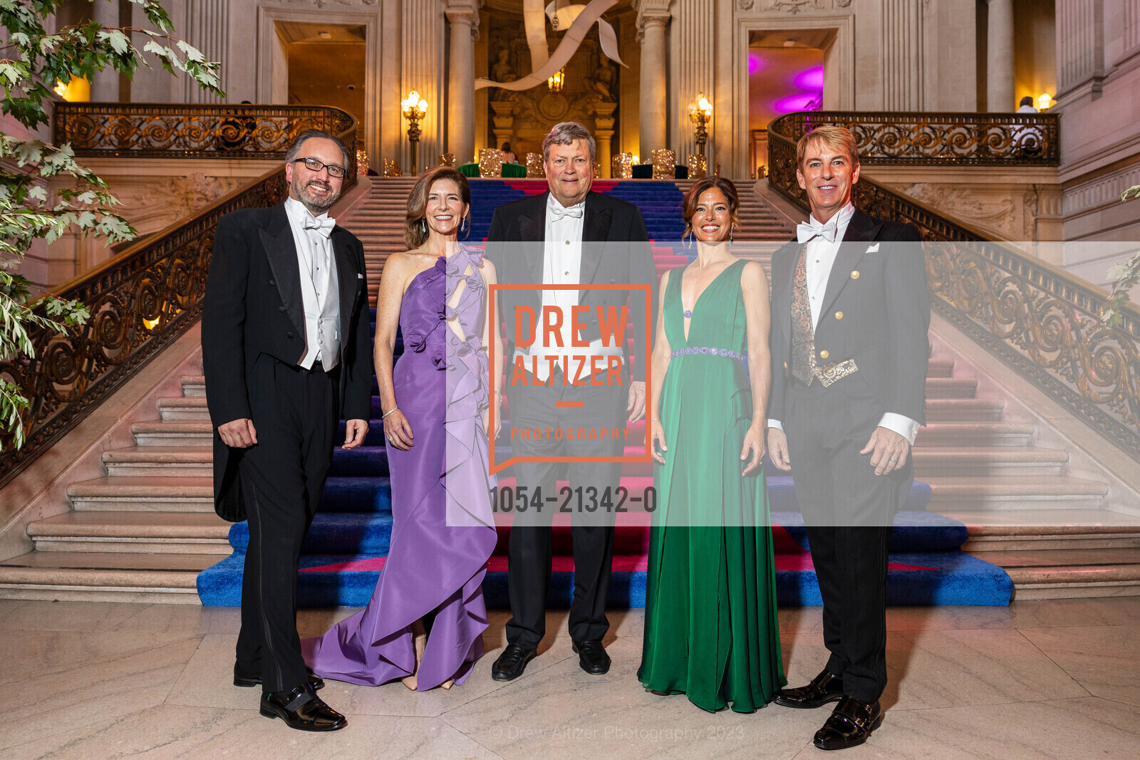 Group of guests at San Francisco Opera Ball 2023