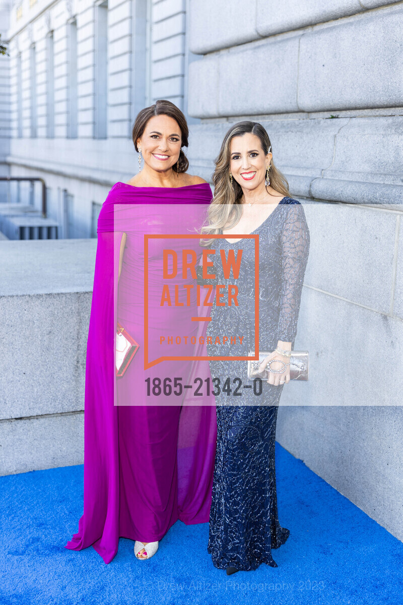 Claudia Volpi, Ursula Castaneda, San Francisco Opera Ball 2023, San Francisco War Memorial & Performing Arts Center @ 401 Van Ness Ave, SF, CA 94102 US. San Francisco War Memorial & Performing Arts Center @ 401 Van Ness Ave, SF, CA 94102 US, September 8th, 2023, Photo #1865-21342-0 Claudia Volpi, Ursula Castaneda, Photo #1865-21342-0