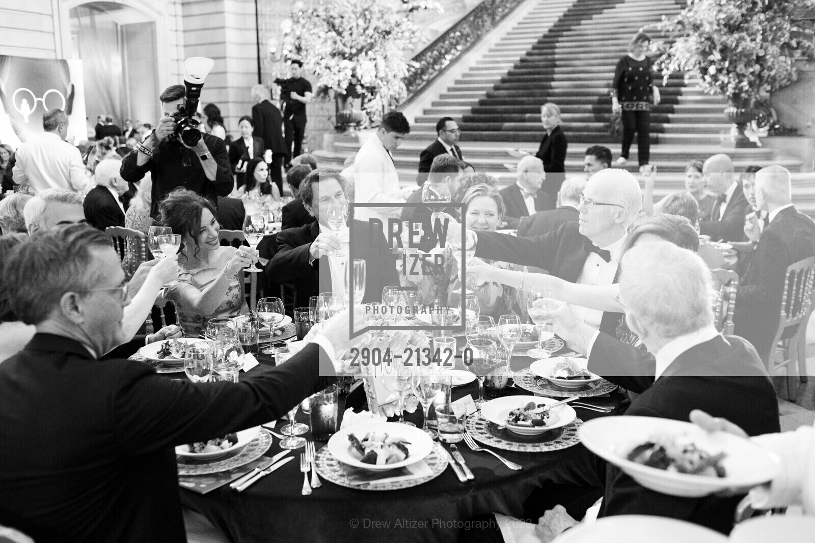Elena Zorn, Gregory Malin, Molly Wadhwani, Peter Crawford, San Francisco Opera Ball 2023, San Francisco War Memorial & Performing Arts Center @ 401 Van Ness Ave, SF, CA 94102 US. San Francisco War Memorial & Performing Arts Center @ 401 Van Ness Ave, SF, CA 94102 US, September 8th, 2023, Photo #2904-21342-0 Elena Zorn, Gregory Malin, Molly Wadhwani, Peter Crawford, Photo #2904-21342-0
