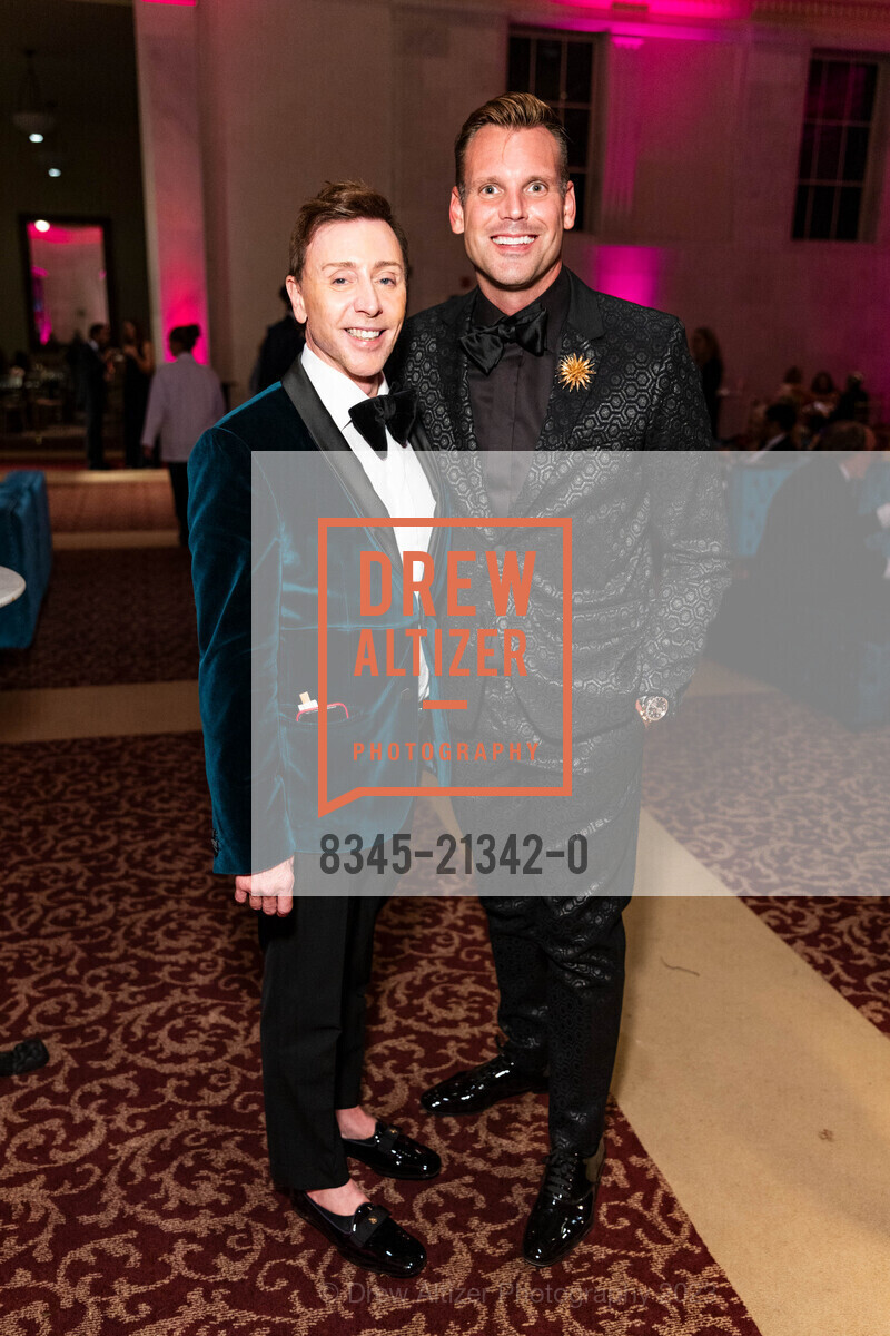 Mark Rhoades, Joshua Morgan, San Francisco Opera Ball 2023, San Francisco War Memorial & Performing Arts Center @ 401 Van Ness Ave, SF, CA 94102 US. San Francisco War Memorial & Performing Arts Center @ 401 Van Ness Ave, SF, CA 94102 US, September 8th, 2023, Photo #8345-21342-0 Mark Rhoades, Joshua Morgan, Photo #8345-21342-0