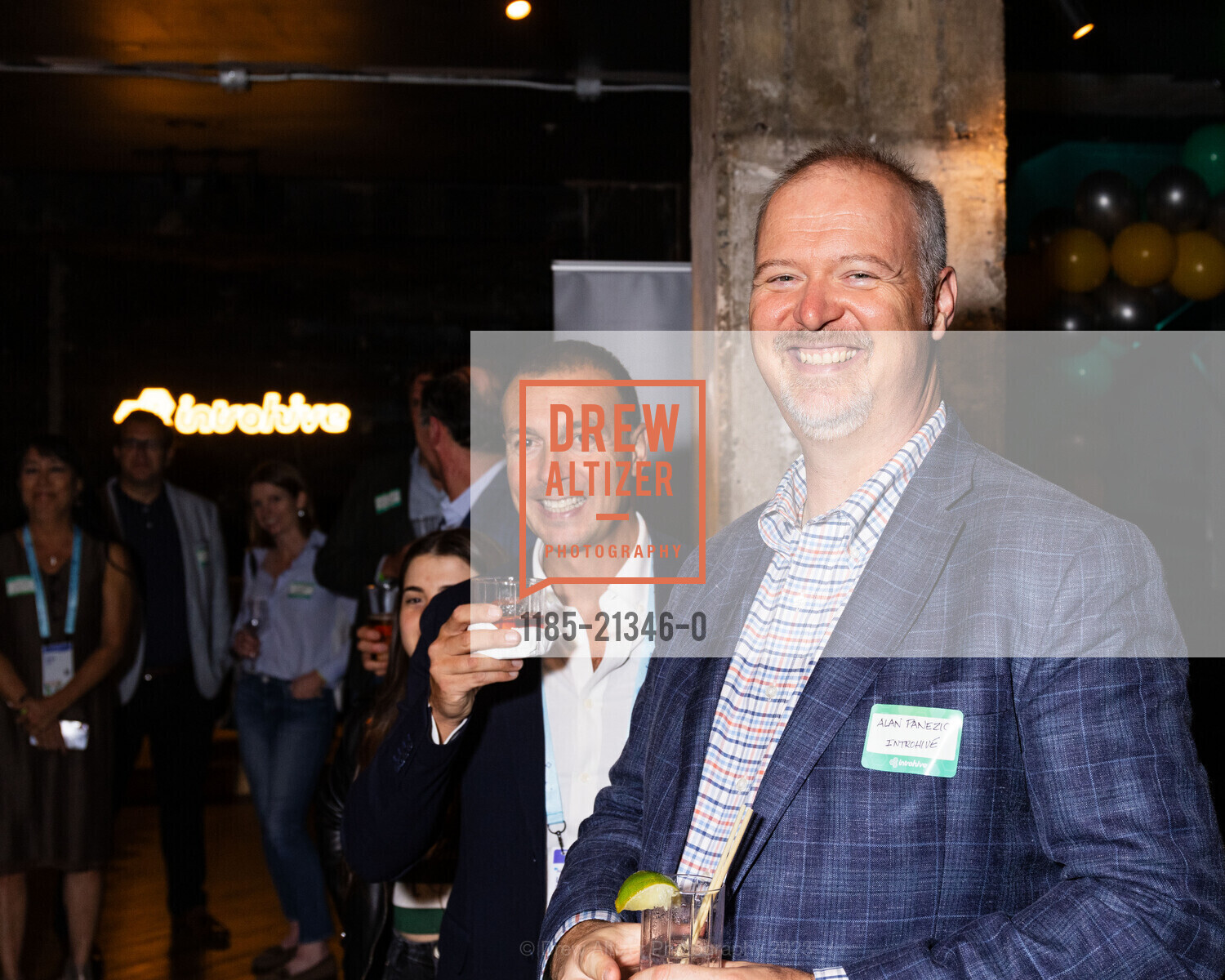 Luca Benini, Alan Panezic, Introhive Dreamforce Launch Party 2023, Persona @ 685 Sutter St, SF, CA 94102 US. Persona @ 685 Sutter St, SF, CA 94102 US, September 11th, 2023, Photo #1185-21346-0 Luca Benini, Alan Panezic, Photo #1185-21346-0
