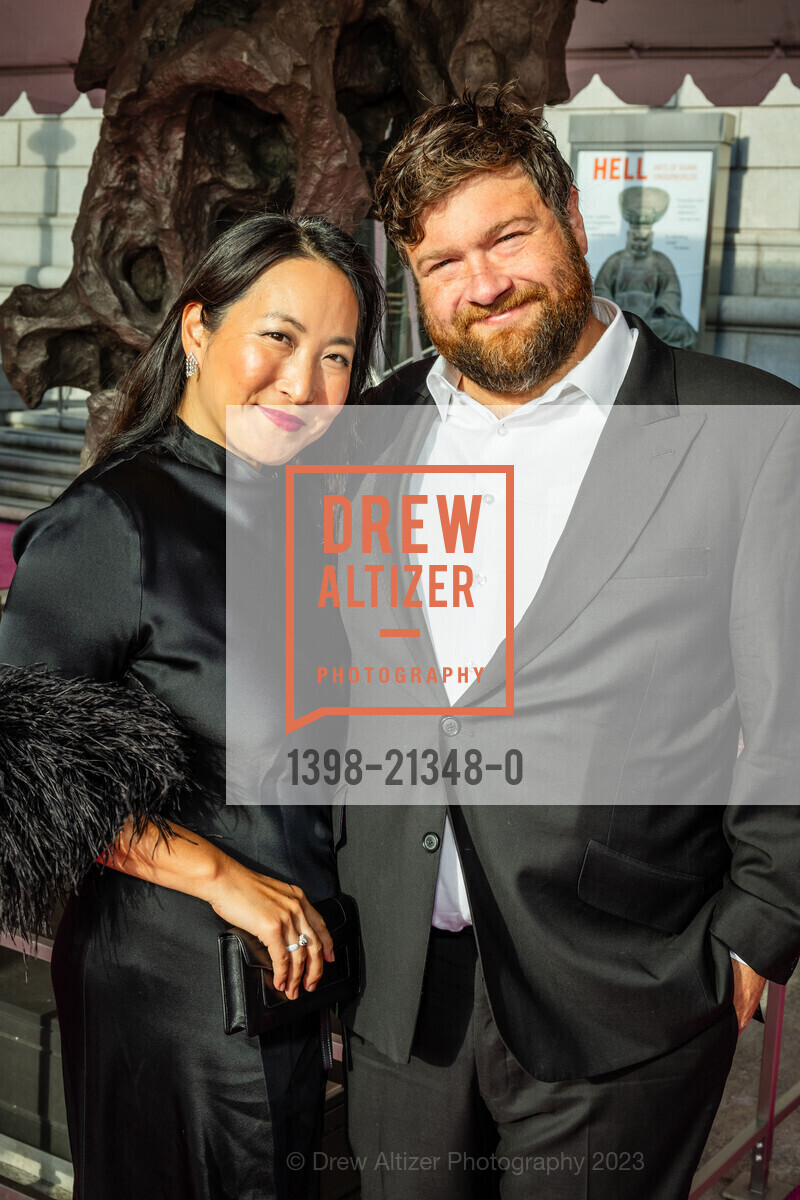 Jennifer Pritzker, Jacob Pritzker, Asian Art Museum's 2023 Gala Celebrating Takashi Murakami and "Unfamiliar People", Asian Art Museum @ 200 Larkin St, SF, CA 94102 US. Asian Art Museum @ 200 Larkin St, SF, CA 94102 US, September 13th, 2023, Photo #1398-21348-0 Jennifer Pritzker, Jacob Pritzker, Photo #1398-21348-0