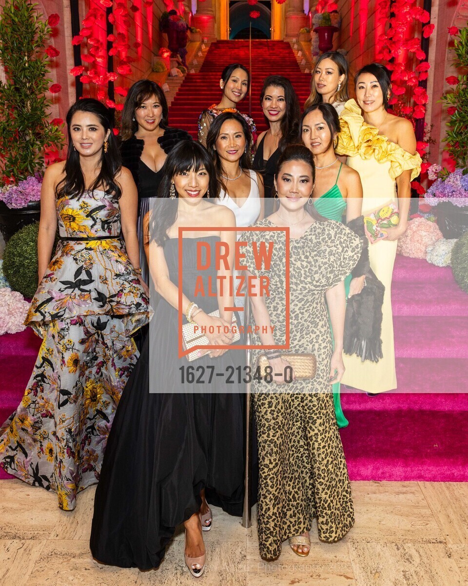 Catherine Dao, Bonnie Feldman, Irene Ting, Julia Kuo, Jacqueline Chan, Shieny Chung, Susan Huh, Natalie Kao, Kristina Lo, Iris Lee, Asian Art Museum's 2023 Gala Celebrating Takashi Murakami and "Unfamiliar People", Asian Art Museum @ 200 Larkin St, SF, CA 94102 US. Asian Art Museum @ 200 Larkin St, SF, CA 94102 US, September 13th, 2023, Photo #1627-21348-0 Catherine Dao, Bonnie Feldman, Irene Ting, Julia Kuo, Jacqueline Chan, Shieny Chung, Susan Huh, Natalie Kao, Kristina Lo, Iris Lee, Photo #1627-21348-0