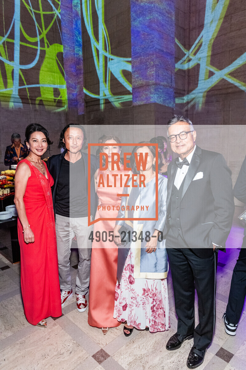 Hope Chen, Zheng Chongbin, Michelle Tai, Ming Yeh, Jay Puri, Asian Art Museum's 2023 Gala Celebrating Takashi Murakami and "Unfamiliar People", Asian Art Museum @ 200 Larkin St, SF, CA 94102 US. Asian Art Museum @ 200 Larkin St, SF, CA 94102 US, September 13th, 2023, Photo #4905-21348-0 Hope Chen, Zheng Chongbin, Michelle Tai, Ming Yeh, Jay Puri, Photo #4905-21348-0