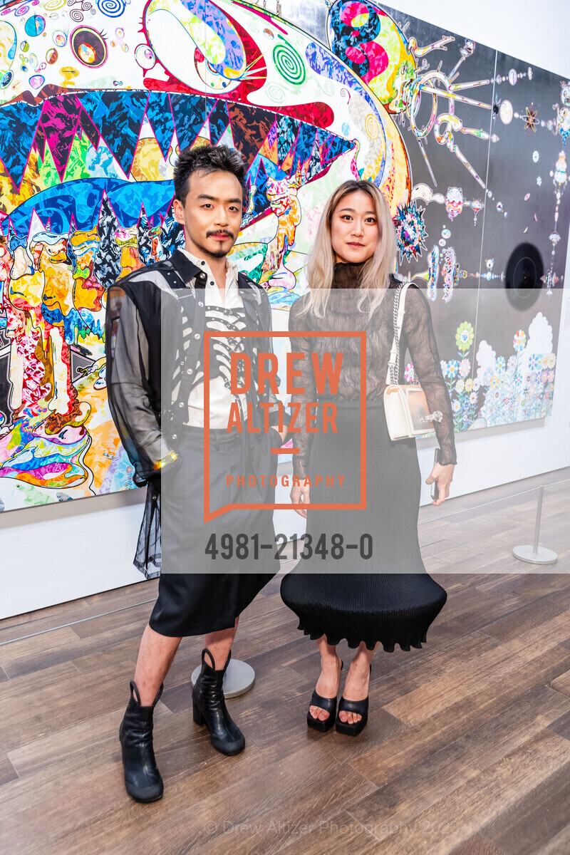Jason Yuan, Marisa Lu, Asian Art Museum's 2023 Gala Celebrating Takashi Murakami and "Unfamiliar People", Asian Art Museum @ 200 Larkin St, SF, CA 94102 US. Asian Art Museum @ 200 Larkin St, SF, CA 94102 US, September 13th, 2023, Photo #4981-21348-0 Jason Yuan, Marisa Lu, Photo #4981-21348-0