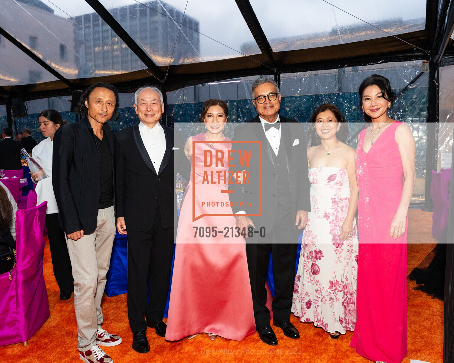 Zheng Chongbin, William Tai, Michelle Tai, Jay Puri, Ming Yeh, Hope Chen, Asian Art Museum's 2023 Gala Celebrating Takashi Murakami and "Unfamiliar People", Asian Art Museum @ 200 Larkin St, SF, CA 94102 US. Asian Art Museum @ 200 Larkin St, SF, CA 94102 US, September 13th, 2023, Photo #7095-21348-0 Zheng Chongbin, William Tai, Michelle Tai, Jay Puri, Ming Yeh, Hope Chen, Photo #7095-21348-0