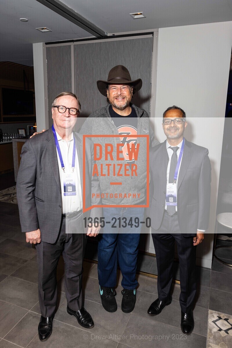 Sam Hawgood, Marc Benioff, Suresh Gunasekaran, Dreamfest 2023 Concert for UCSF Benioff Children's Hospitals featuring Foo Fighters, Chase Center @ 1 Warriors Way, SF, CA 94158 US. Chase Center @ 1 Warriors Way, SF, CA 94158 US, September 13th, 2023, Photo #1365-21349-0 Sam Hawgood, Marc Benioff, Suresh Gunasekaran, Photo #1365-21349-0