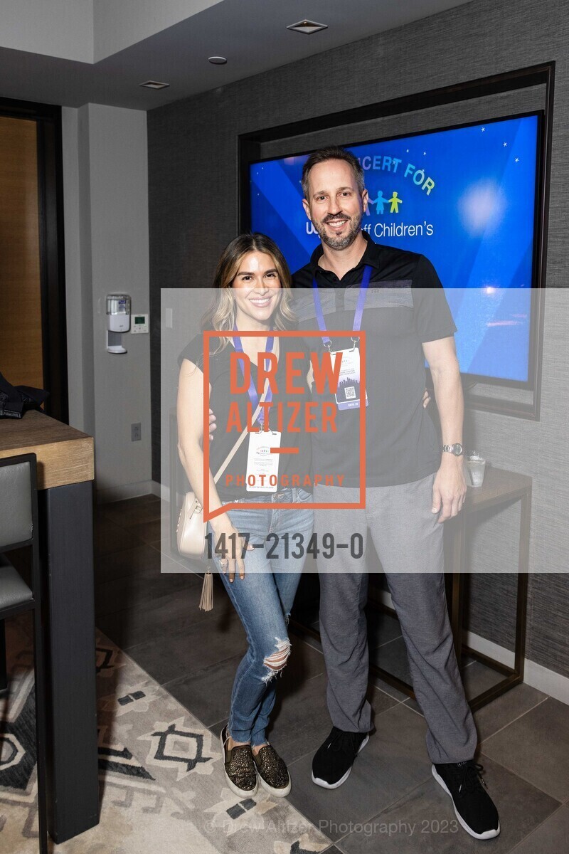 Tina Faust, John Faust, Dreamfest 2023 Concert for UCSF Benioff Children's Hospitals featuring Foo Fighters, Chase Center @ 1 Warriors Way, SF, CA 94158 US. Chase Center @ 1 Warriors Way, SF, CA 94158 US, September 13th, 2023, Photo #1417-21349-0 Tina Faust, John Faust, Photo #1417-21349-0