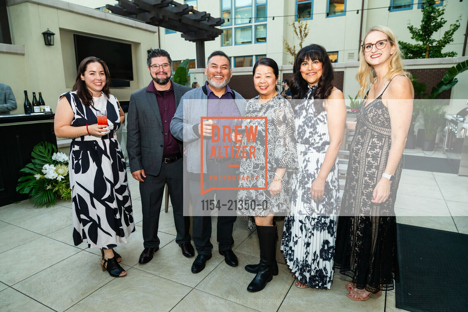 Sabine McDonald, Robert Mena, Ricardo Ramirez, Lynn Truong, Alicia Sutter, Becca Berendsen, Springline Grand Opening VIP Dinner, 550 Oak Grove Ave, Menlo Park, CA 94025 US. 550 Oak Grove Ave, Menlo Park, CA 94025 US, September 13th, 2023, Photo #1154-21350-0 Sabine McDonald, Robert Mena, Ricardo Ramirez, Lynn Truong, Alicia Sutter, Becca Berendsen, Photo #1154-21350-0