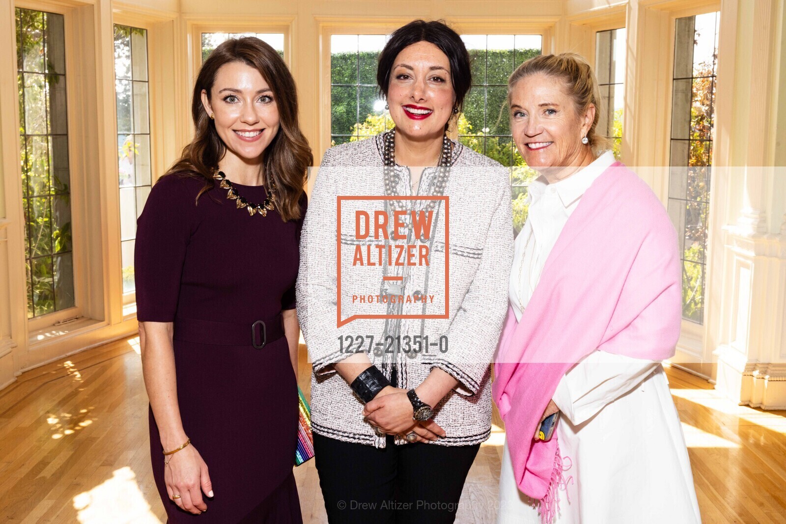 Amanda Kiernan Martin, Raya Elias-Petros, Mary Stevens, Mills-Peninsula Hospital Foundation’s 20th Annual Women’s Luncheon & Lecture, Kohl Mansion @ 2750 Adeline Dr, Burlingame, CA 94010 US. Kohl Mansion @ 2750 Adeline Dr, Burlingame, CA 94010 US, September 14th, 2023, Photo #1227-21351-0 Amanda Kiernan Martin, Raya Elias-Petros, Mary Stevens, Photo #1227-21351-0