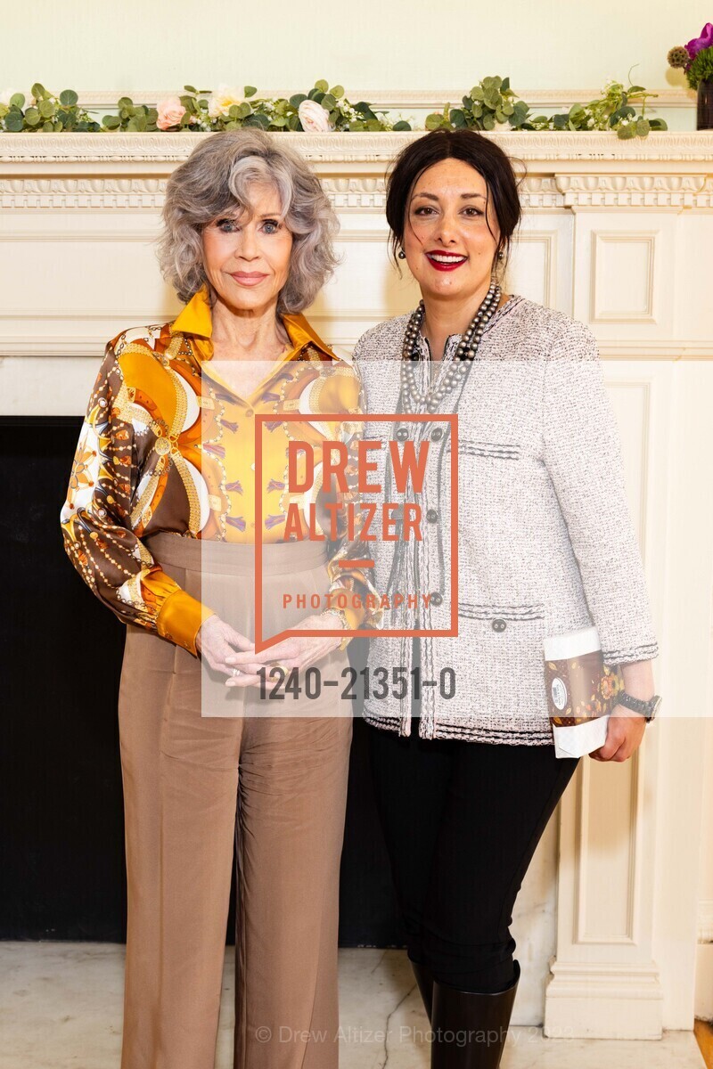Jane Fonda, Raya Elias-Petros, Mills-Peninsula Hospital Foundation’s 20th Annual Women’s Luncheon & Lecture, Kohl Mansion @ 2750 Adeline Dr, Burlingame, CA 94010 US. Kohl Mansion @ 2750 Adeline Dr, Burlingame, CA 94010 US, September 14th, 2023, Photo #1240-21351-0 Jane Fonda, Raya Elias-Petros, Photo #1240-21351-0